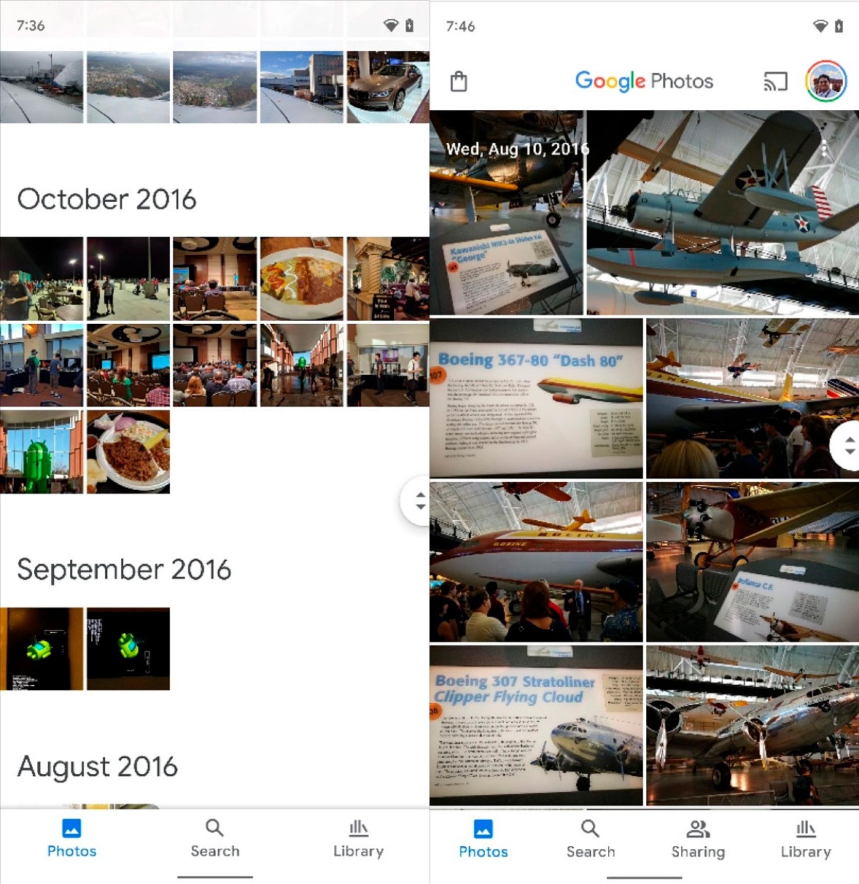 Google Photos with Material You