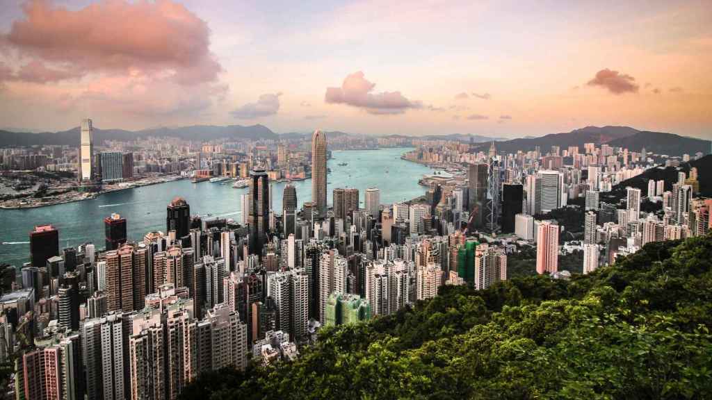 Una panorámica de Hong Kong.