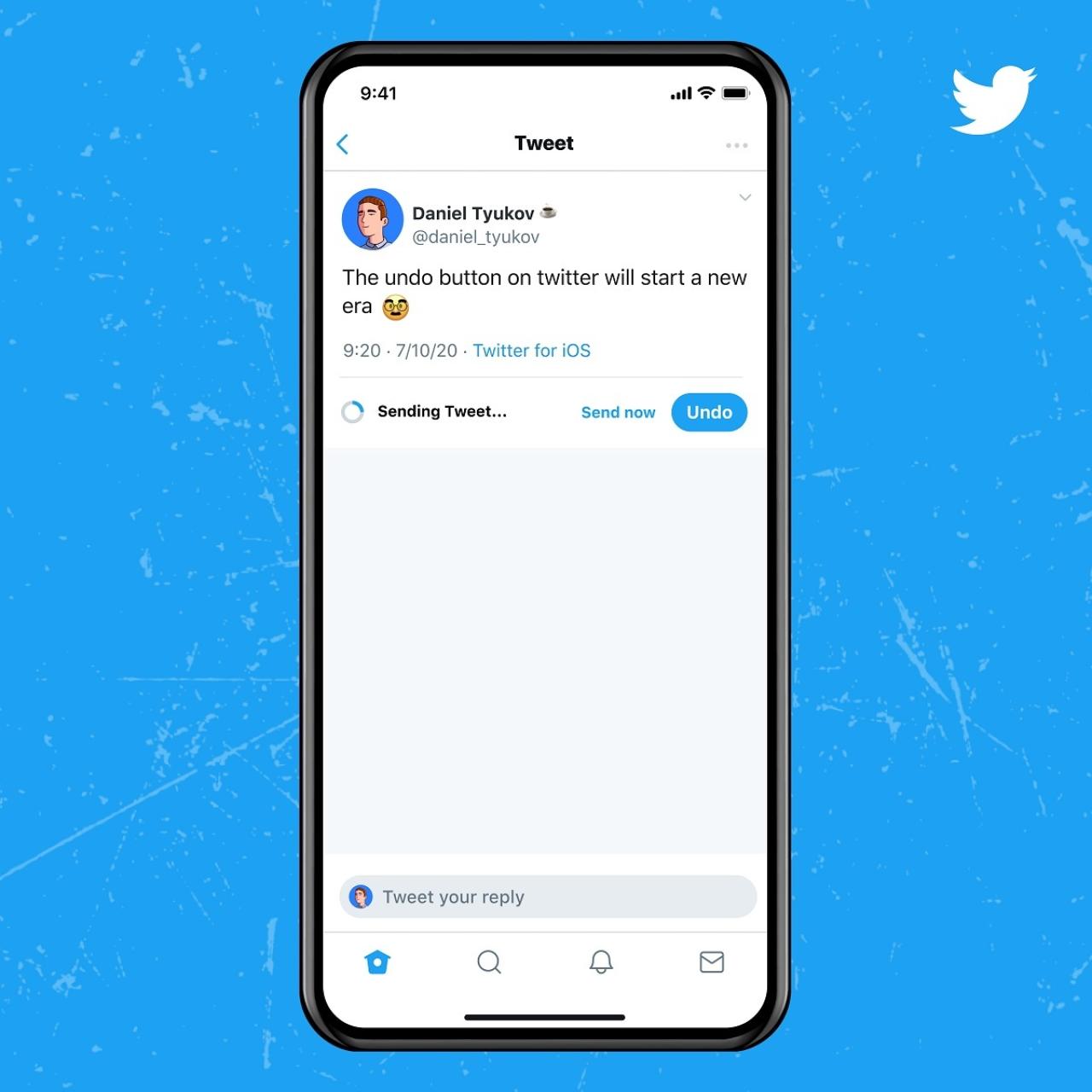Twitter Blue deshacer