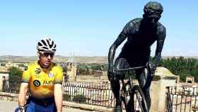 Adolfo Sánchez recorre 530 kilómetros en bici. Foto: Ayuntamiento de Torrijos