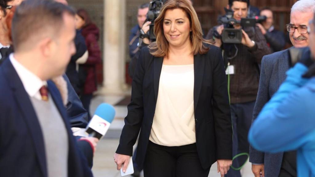 Susana Díaz en noviembre de 2016.