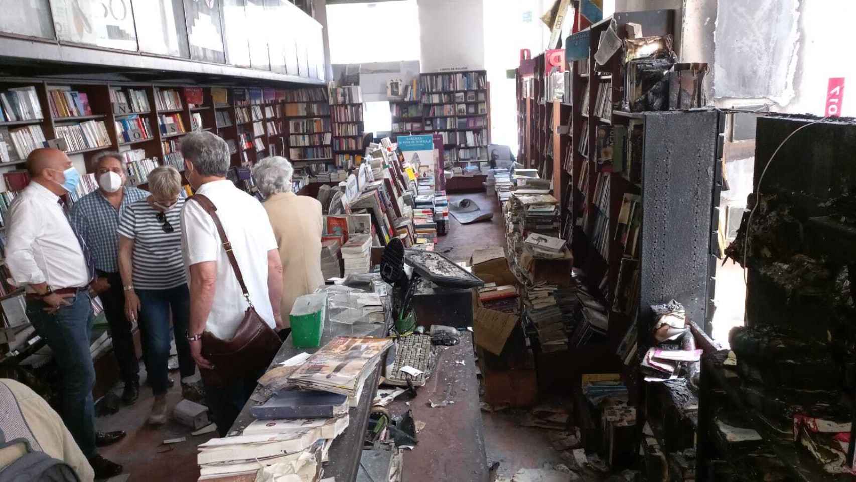 Visita a la Librería Proteo de Málaga.