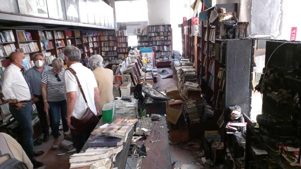 Visita a la Librería Proteo de Málaga.