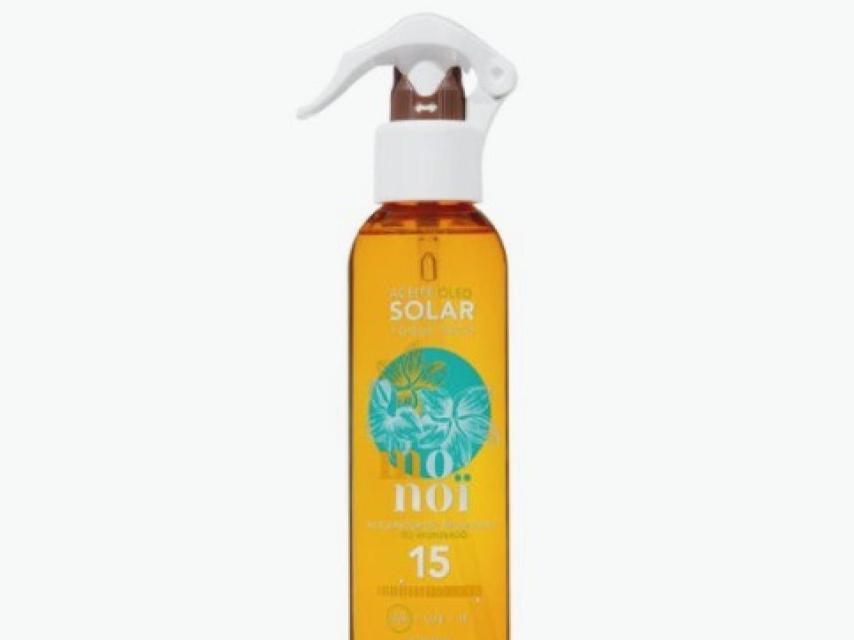 Aceite solar.