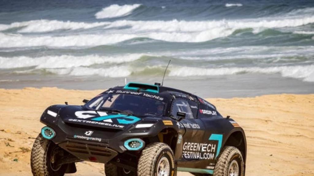 El coche del equipo de Rosberg en la Extreme E