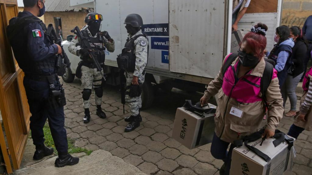 Preparación de los comicios en México entre medidas de seguridad.