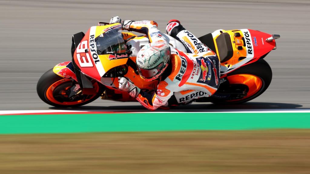 Marc Márquez, en el GP de Cataluña 2021