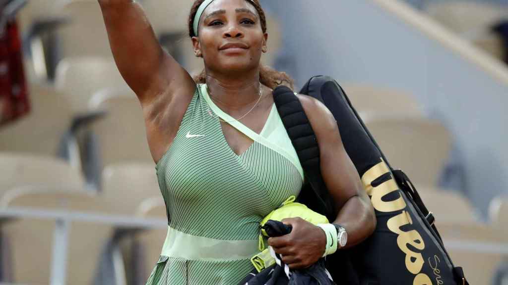 Serena Williams se despide de Roland Garros 2021