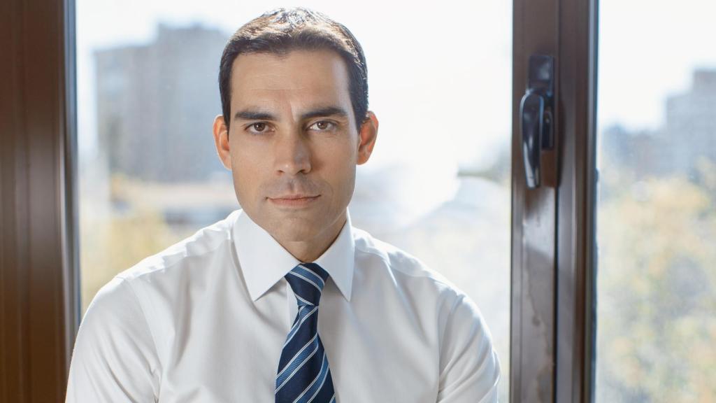 Pablo Pereiro Lage, presidente y consejero delegado de Vértice 360º, en la sede de la compañía.