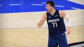 Luka Doncic, durante un partido de la temporada 2020/2021