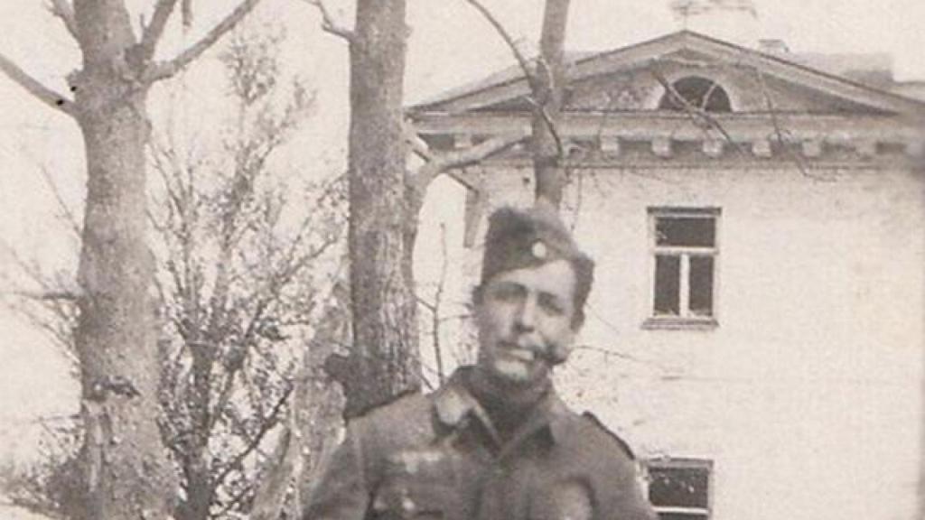Luis García-Berlanga, en el frente ruso con la División Azul.