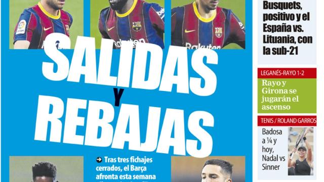 La portada del diario Mundo Deportivo (07/06/2021)