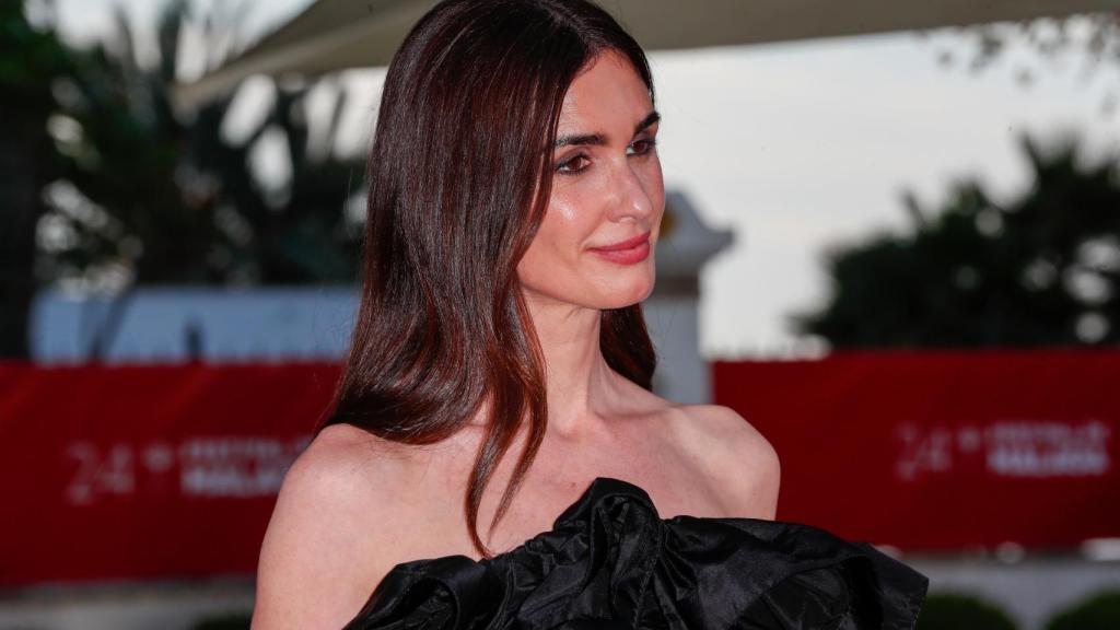 Paz Vega presume de una piel impecable durante la presentación de su película en el Festival de Málaga
