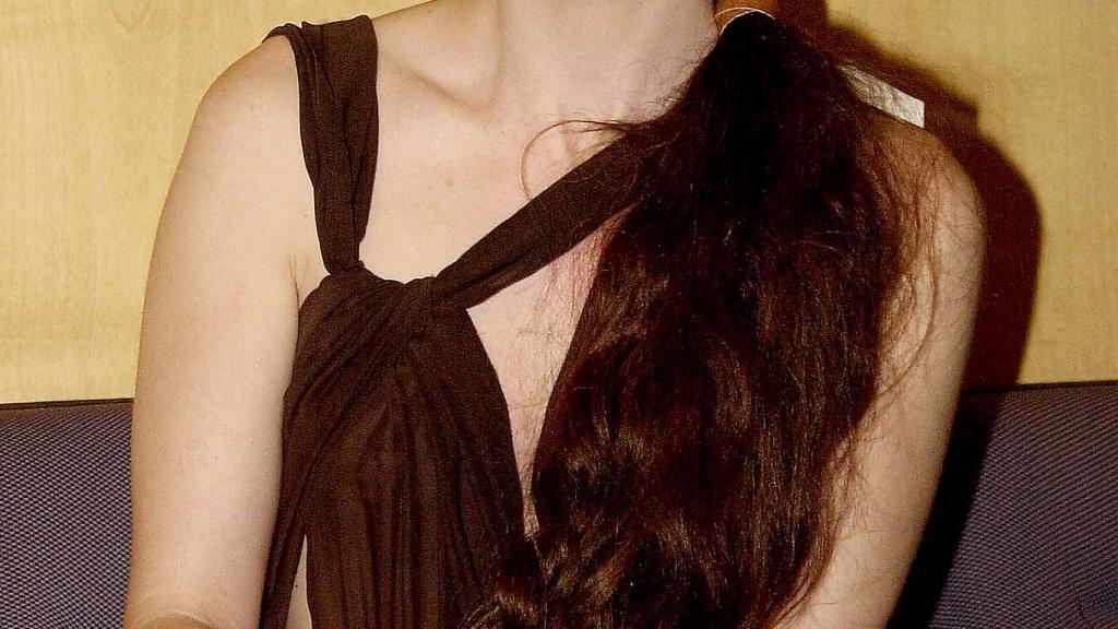 Paz Vega, la noche de los Goya, en 2001.