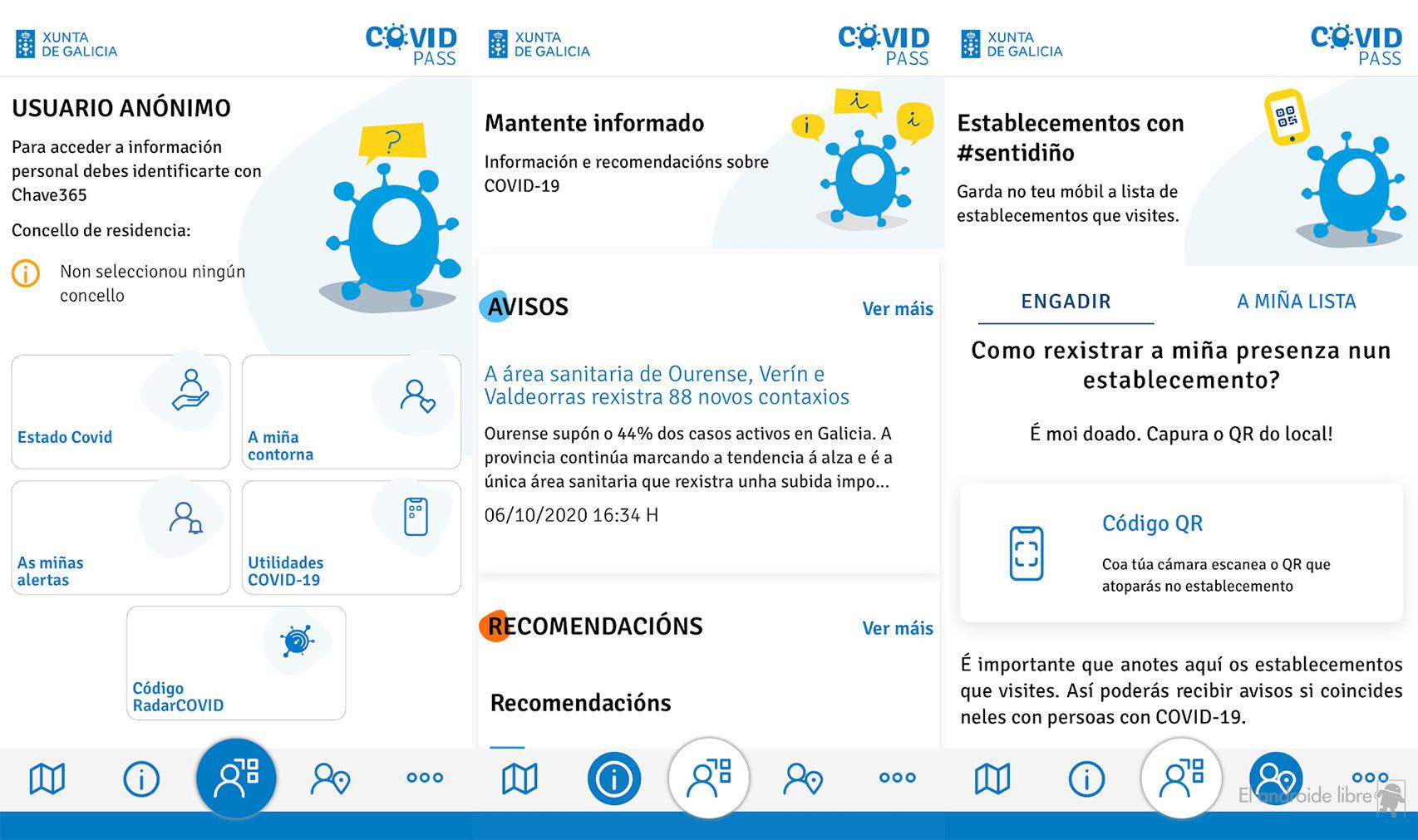 La app de la Xunta Galicia