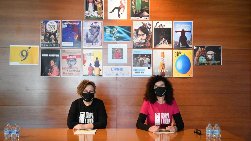 La secretaria autonómica de Cultura Raquel Tamarit en la presentación del Arniches del último diciembre.