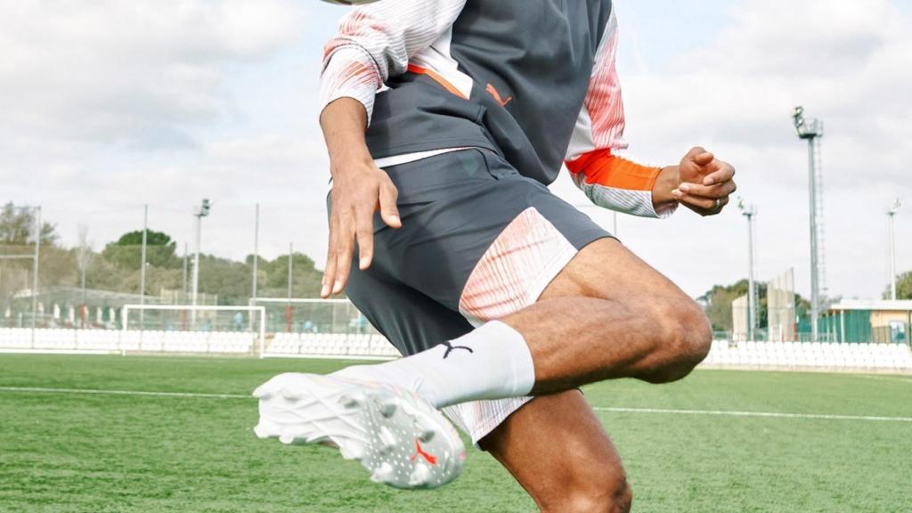 Varane, durante la presentación del nuevo balón de LaLiga