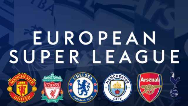 Los clubes ingleses que se adhirieron a la Superliga Europea en un primer momento
