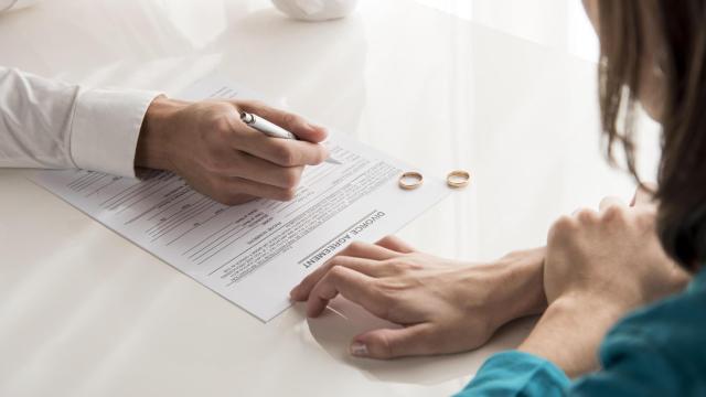 Las demandas de divorcio han aumentado en el primer trimestre.