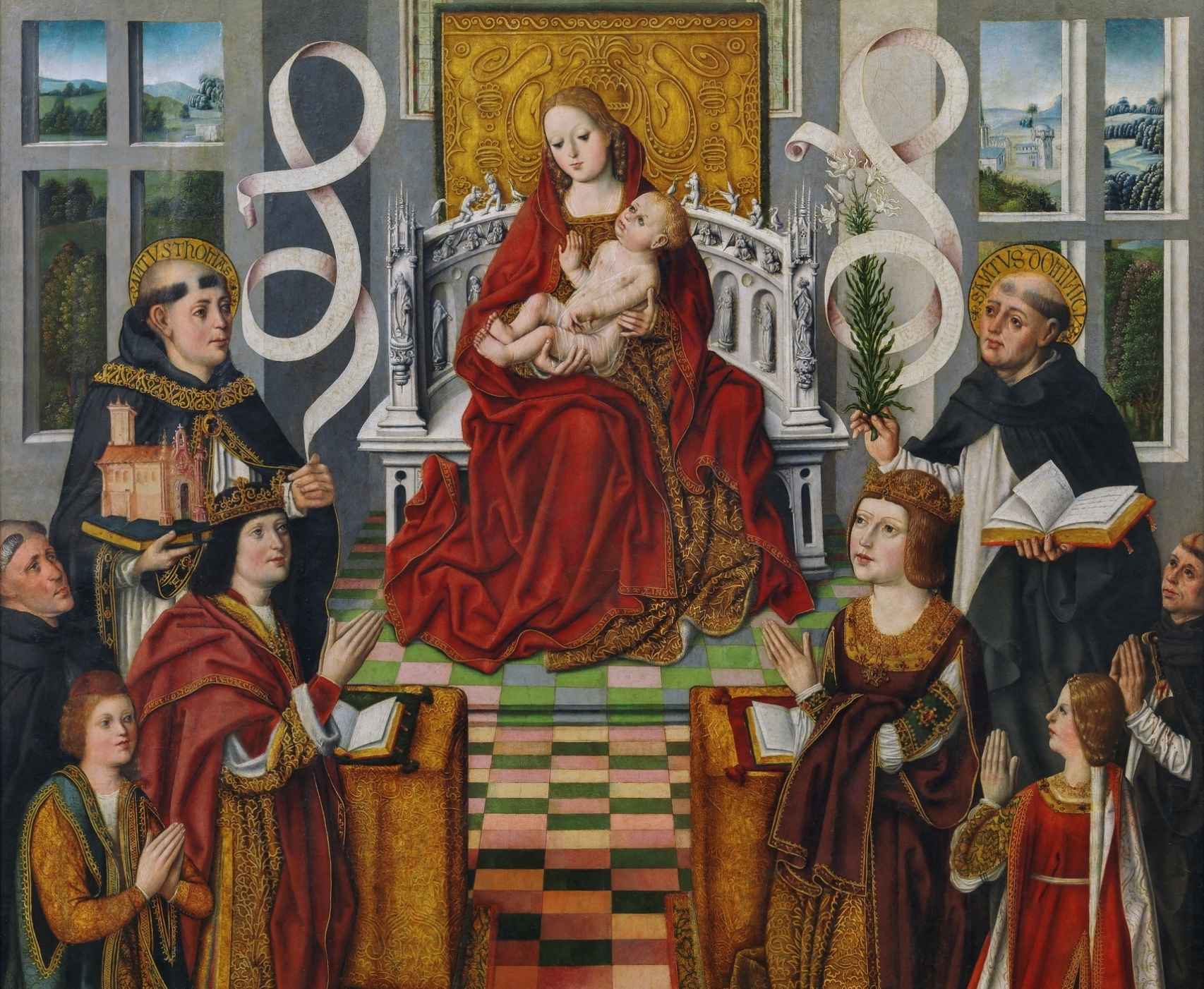 'La Virgen de los Reyes Católicos'.