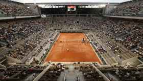 Pista central de Roland Garros