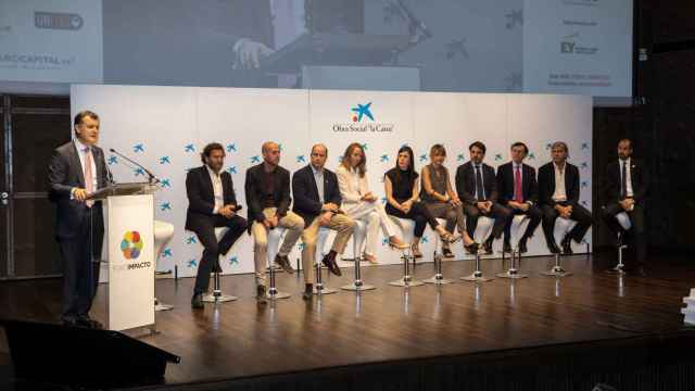 Evento de Adhesión de SpainNAB al GSG en CaixaForum Madrid en junio de 2019.
