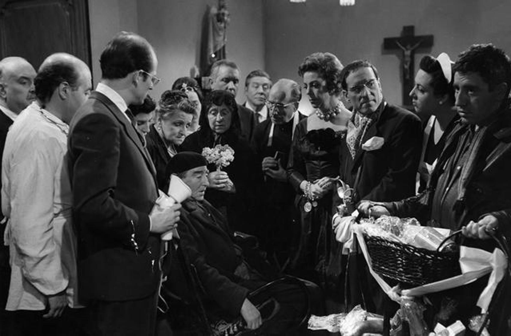 Escena del filme 'Plácido'.