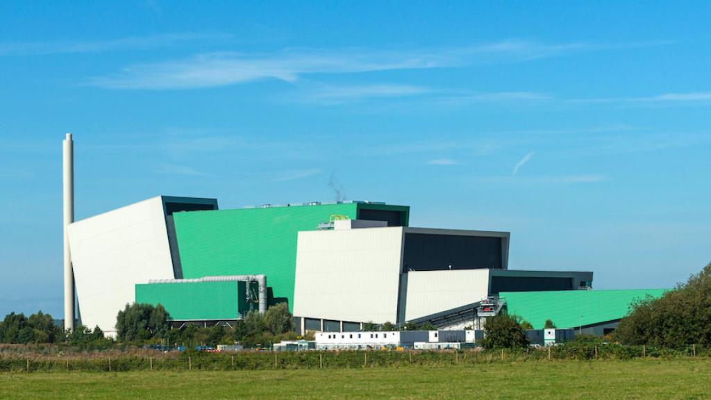 Planta de valorización energética de Urbaser en Gloucestershire (Reino Unido).