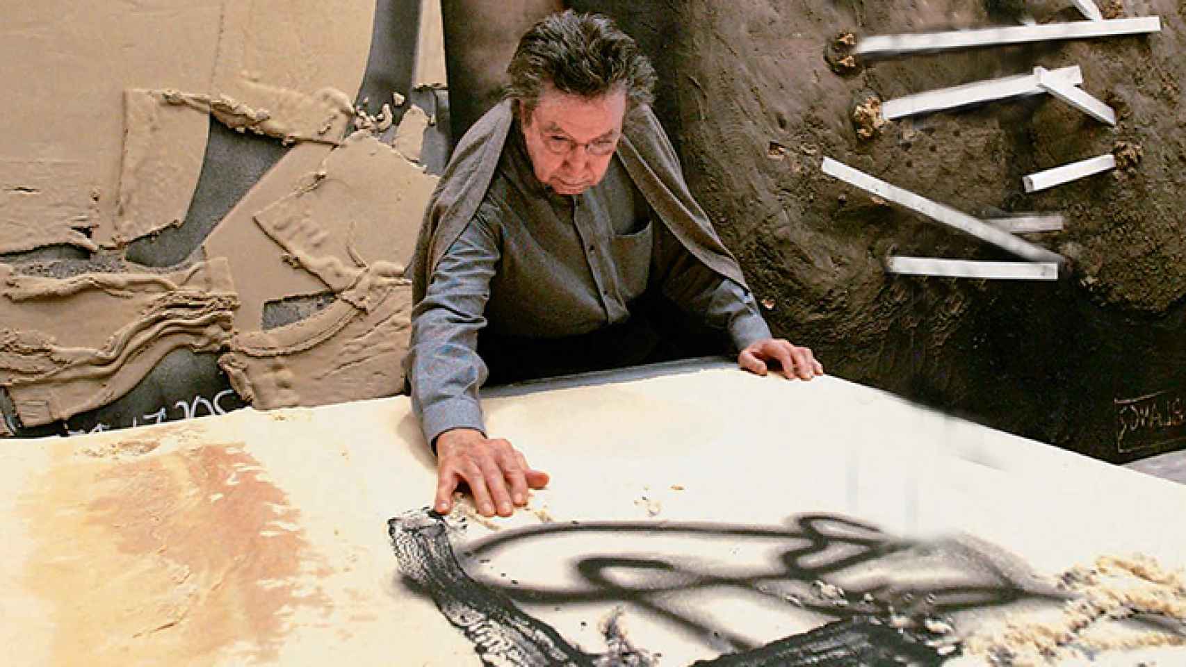 Antoni Tàpies. Foto: Domenec Umbert