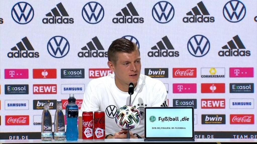 Kroos, en rueda de prensa