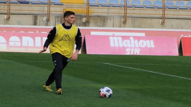 Eric Montes en un entrenamiento. Foto: Cultural Leonesa