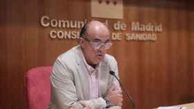 El viceconsejero de Salud Pública y Plan COVID-19 de la Comunidad de Madrid, Antonio Zapatero. EP