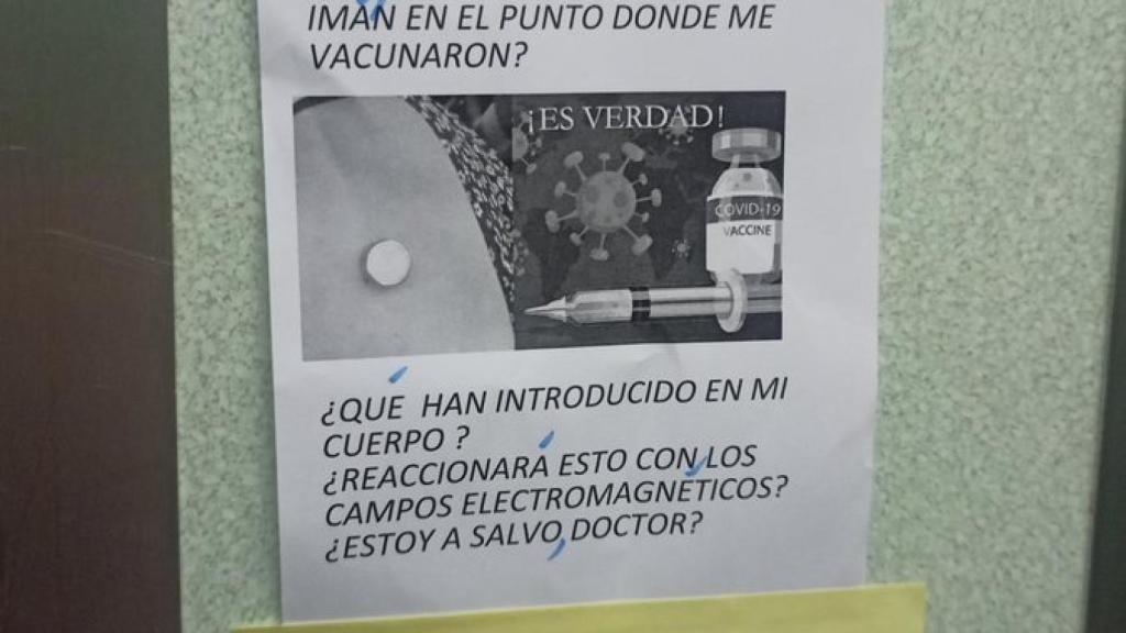 Detalle de la respuesta del médico a la negacionista.