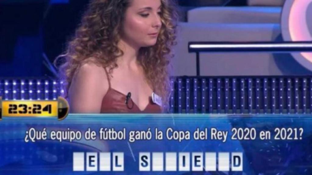 África durante su participación en el programa.