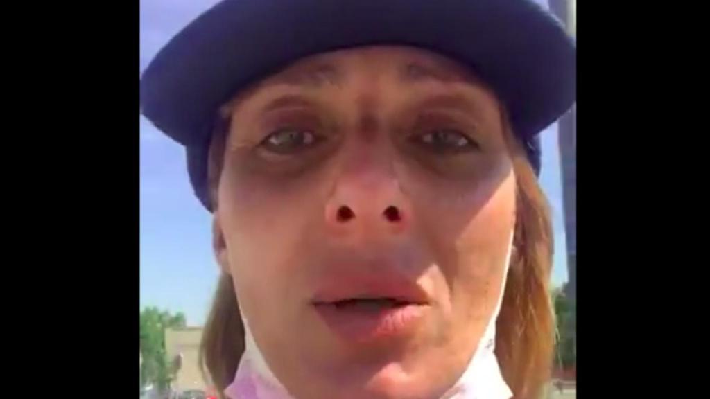 Captura del vídeo de la concejala que se ha hecho viral.