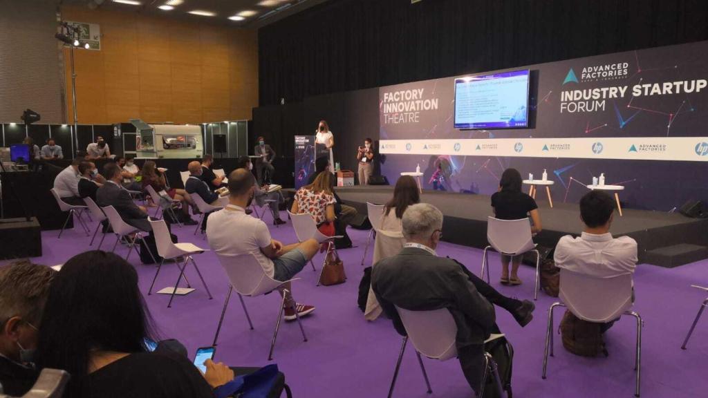 Uno de los auditorios del Advanced Factories 2021. Foto: AIF