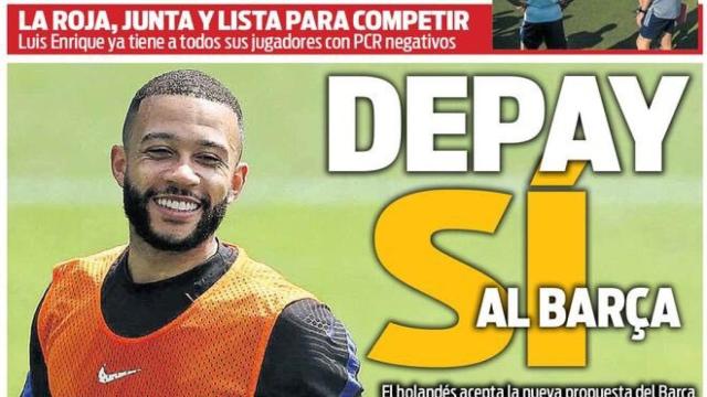 La portada del diario SPORT (13/06/2021)