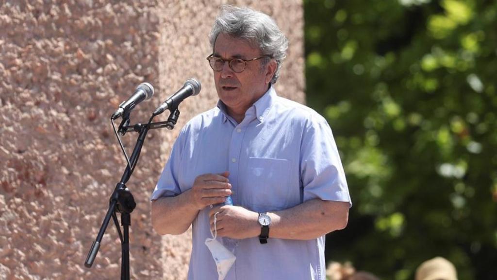 El escritor Andrés Trapiello, en Colón.