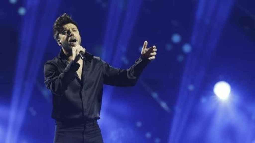 Blas Cantó en Eurovisión 2021.