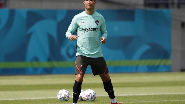 Cristiano Ronaldo con la selección de Portugal