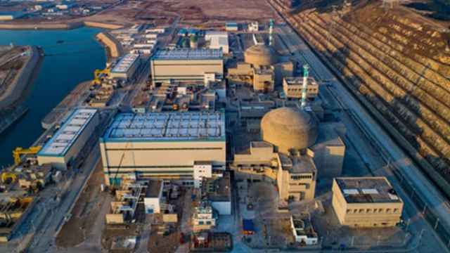 Planta de energía nuclear de Taishan, en la provincia de Guangdong, China.