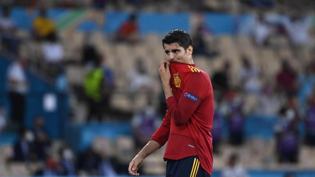 Morata, tras el partido contra Suecia