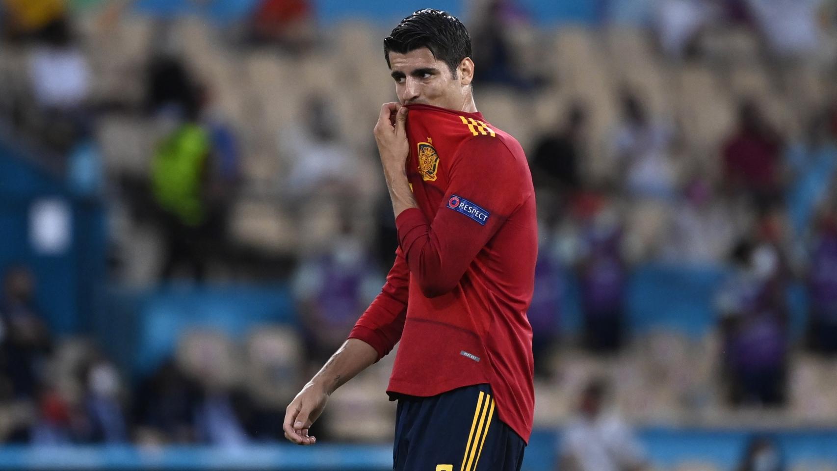Morata, tras el partido contra Suecia