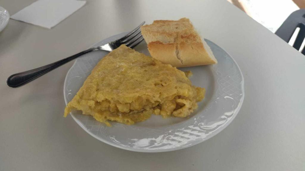 El pincho de tortilla de patatas de Sylkar.