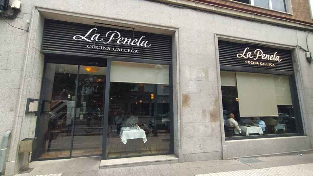 El restaurante La Penela, situado en el número 96 de la calle de Velázquez.