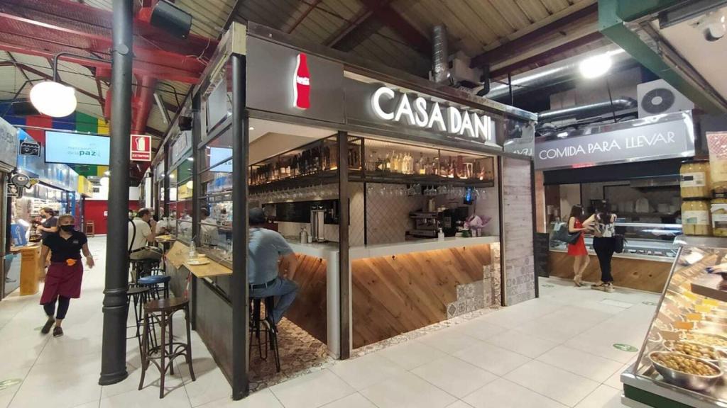 Uno de los locales de Casa Dani situados en el madrileño Mercado de La Paz.