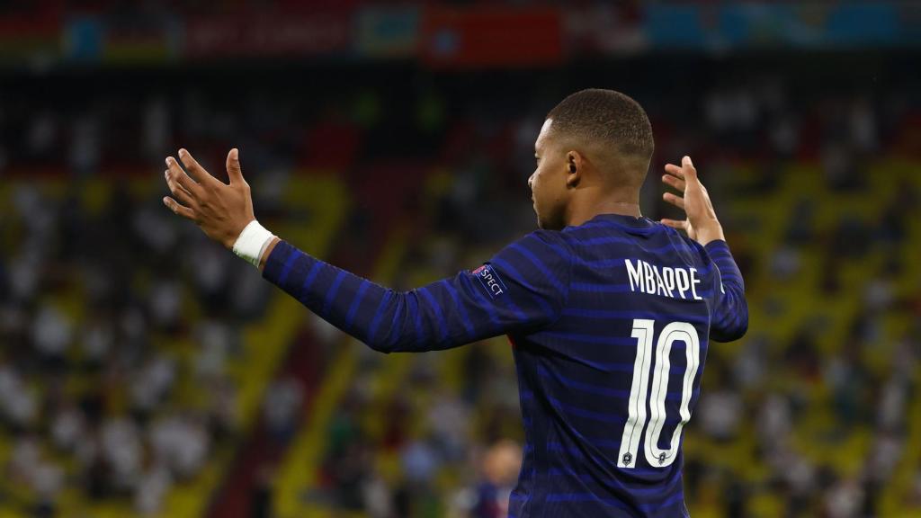 La reacción de Kylian Mbappé tras saber que le habían anulado el gol