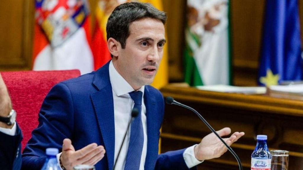 El vicepresidente tercero de la Diputación Provincial de Almería, Óscar Liria.