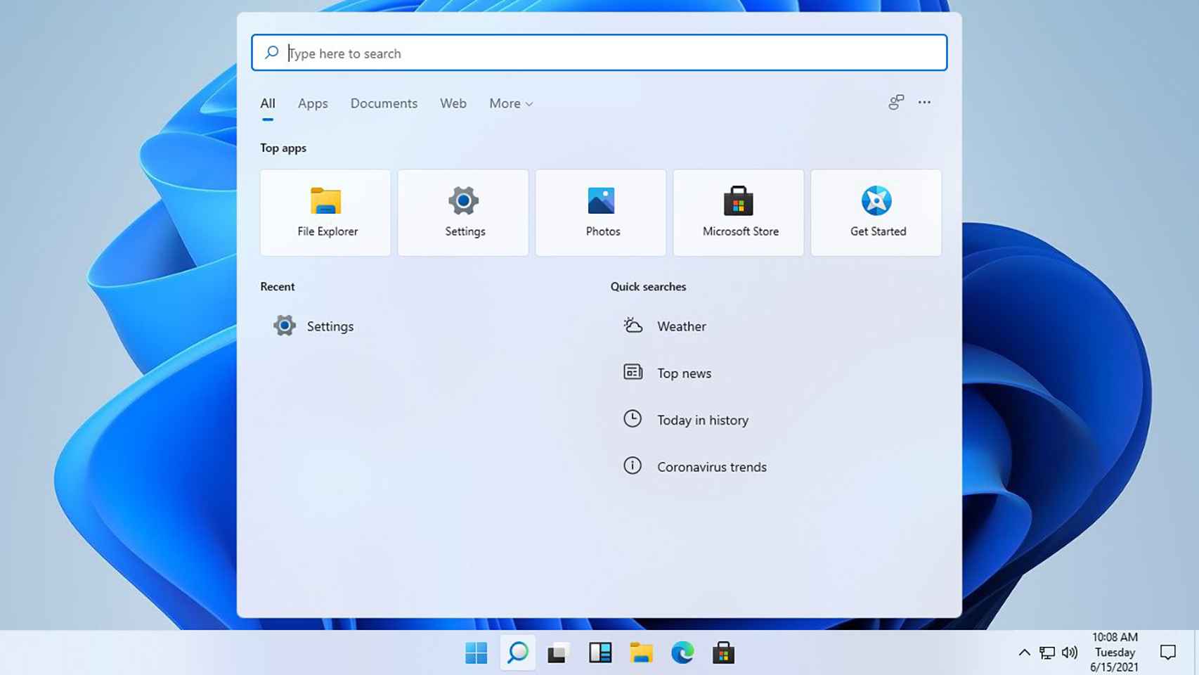 Windows 11 y su nueva interfaz