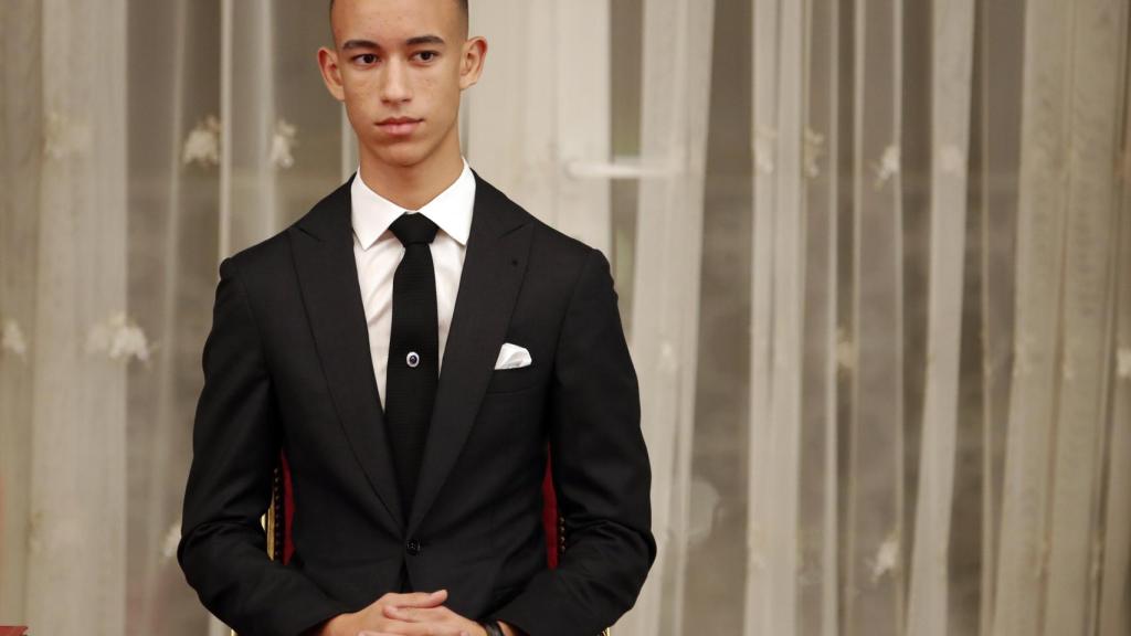 Moulay Hassan, durante un acto en Rabat en 2019.